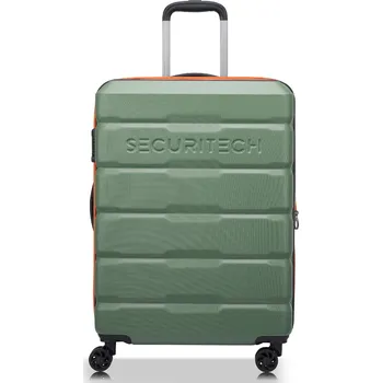 Cestovní kufr Securitech by Delsey Citadel 66 cm EXP 400581003 - zelený 77 l