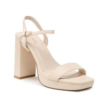 Dámské sandále Sandály DeeZee F048-6 Béžová 39