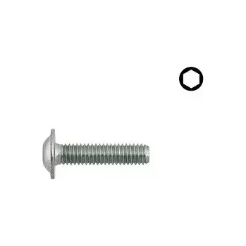 Spojovací materiál Šroub ISO 7380-2 ocel 10.9 M8x30 ZB Límec