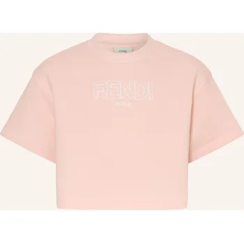 Oblečení a móda Fendi Dívčí Tričko, světle růžová / bílá, 152