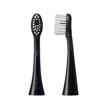 Elektrický zubní kartáček SMILLE Sonic Brush, náhradní hlavice, černé, 2ks