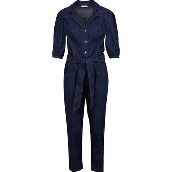 Dámský overall Orsay dámský overal modrý džínový 3/4 rukáv dlouhý velikost 38