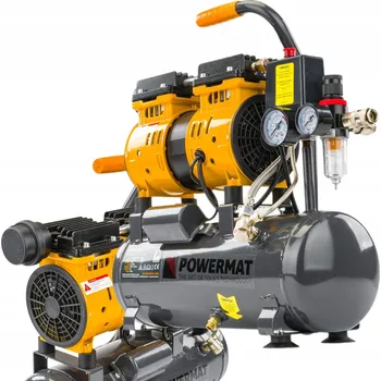 Kompresor Bezolejový kompresor Powermat PM-KBO-6T 6 l 8 bar