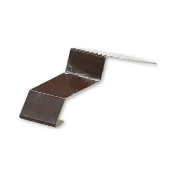 Stavební profil HASOFT Balkónová spojka 32 mm hnědá