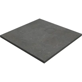 Sprchová vanička Sanycces Cover - Sprchová vanička 100x100x3 cm, print fossil grey PL302100100PFG