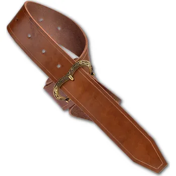 Opasek imago Kožený opasek Ludwig - Barva: hnědá Barva: Hnědá