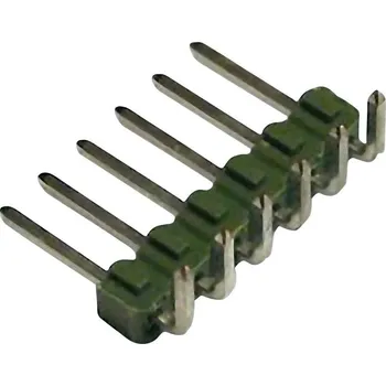 TE Connectivity pinová lišta (standardní) Počet řádků: 1 Počet kontaktů v řadě: 4 826631-4 1 ks