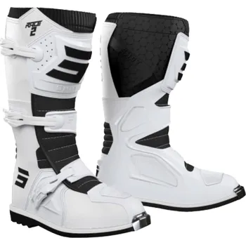 Moto obuv Boty na motorku Shot Race 2 černo-bílé 41