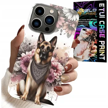Pouzdro na mobilní telefon POUZDRO pro iPhone 15 Pro Max - Německý ovčák, psí plemeno, obal