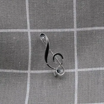 Pinarna.cz - Odznáček Houslový klíč - stříbrný