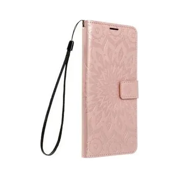 Pouzdro na mobilní telefon Pouzdro MEZZO Book pro XIAOMI Redmi Note 14 4G (GLOBAL - 164,84mm x 78,15mm x 8,16mm) mandala zlaté růžové - OEM + zdarma možnost vyzkoušet a vrátit zboží do 30 dní