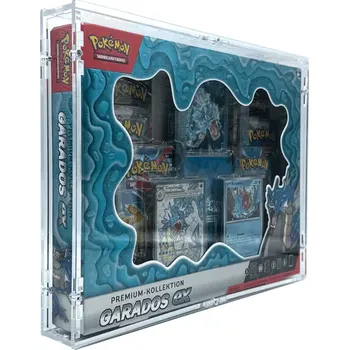 Karetní hra Akrylový box Pokémon Gyarados ex Premium Collection (a boxy stejné velikosti)