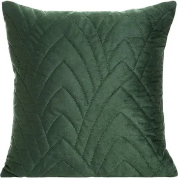 Povlak na polštářek Dekorační povlak na polštář LUIZ6 40x40 Eurofirany tmavě zelený s fantastickým vzorem