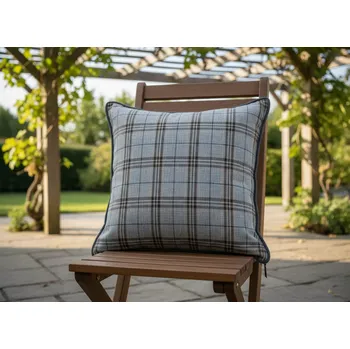 Polštář Dekorační vzorovaný venkovní polštář s výplní SCOTTY IV. 45x45 cm Mybesthome Polštář je již včetně vyjímatelné výplně.