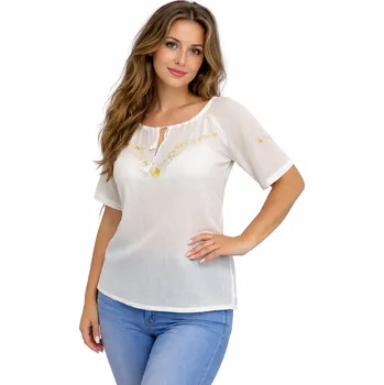 Dámská halenka Halenka s výšivkou č.8 Dámská velikost: M