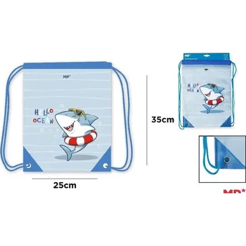 Obraz Batoh a taška v jednom Žralok 25x35 cm