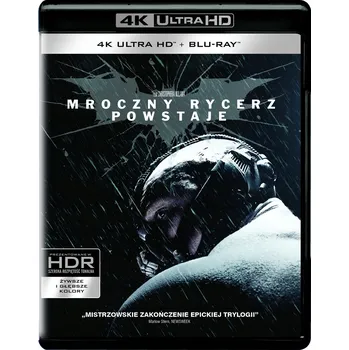 Blu-ray film Mroczny Rycerz Powstaje Blu-ray 4K disk