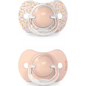 dudlíky Suavinex Dudlíky pro kojence SX Pro Dreams broskvové 2 ks 6-18m