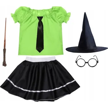 Karnevalový kostým KOSTÝM HARRY POTTER ZMIJOZEL (SLYTHERIN) 134-140 6 DÍLŮ