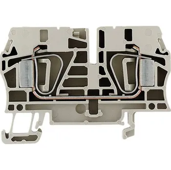 Weidmüller 1608620000-1 řadová svorka průchodky pružinová svorka Tmavě béžová 1 ks