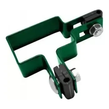 Příslušenství pro plot Objímka na sloupek 60x40 mm rohová, zelená