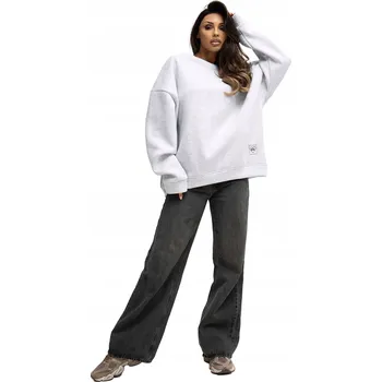 Dámská mikina Rue Paris dámská mikina bez kapuce RV-BL-A1038.01P, univerzální velikost