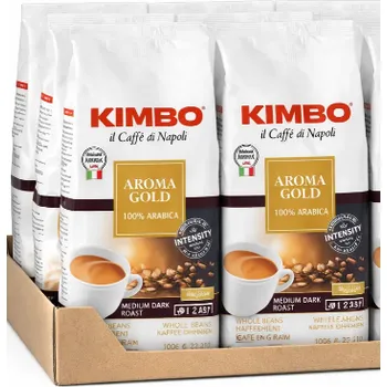 Káva Kimbo Aroma Gold zrnková 1 kg