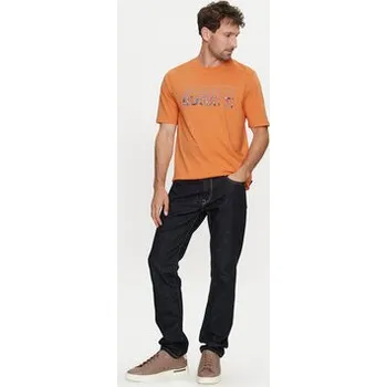 Bugatti T-Shirt 8350 55043A Oranžová Regular Fit L