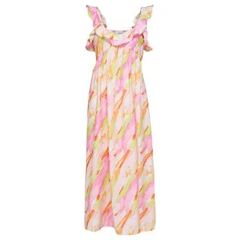 Dámské šaty Selected Femme Každodenní šaty 16089827 Růžová Regular Fit 40