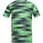 Pánské funkční triko ALPINE PRO Quatr zelené Velikost: XS