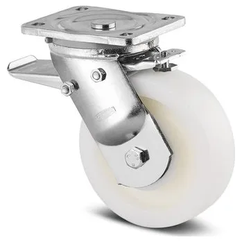 Pojezdové kolečko TENTE KOLEČKA Kolečko pro vysoké zatížení 150mm, s brzdou, plotýnka, 9682TOP150x50P63 LW67