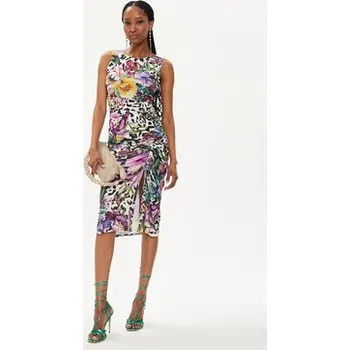 Dámské šaty Just Cavalli Každodenní šaty 76PAO939 Barevná Slim Fit 40