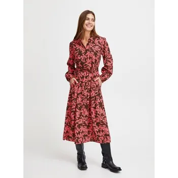 Dámské šaty Fransa Košilové šaty 20612464 Růžová Regular Fit M