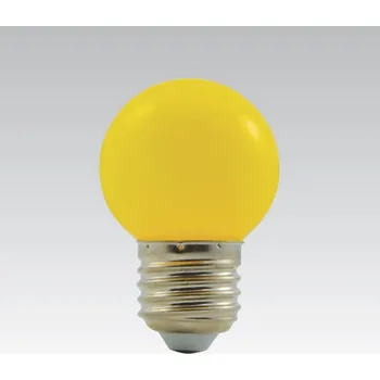 Žárovka LED G45 1W/016 COLOURMAX E27 žlutá IP45 250655004