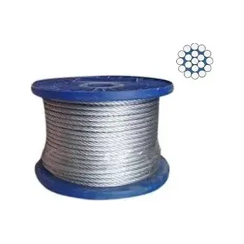 Lany Lano ocelové DIN 3053 (1x19) 1,0mm Zn - 400m/balení