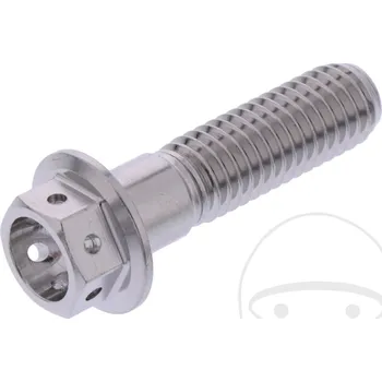 Auto-moto JMP šroub šestihranný M8X1.25 mm 30 mm nerez V4A Racing APRILIA AREA 51 50 LC 98, AREA 51 50 LC KAT 99-02, AREA 51 50 LC SBK KAT 00-02, ATLANTIC 500 02-05, GRANDE 250 11-13, HABANA 50 99, HABANA 50 KAT 00-01...