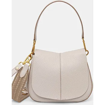 Kabelka Kožená kabelka Gianni Chiarini HELENA ROUND BS.11086.TKL.NAMCP béžová 01X, vel. ONE SIZE