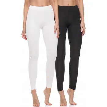 Dámské legíny Merry Style Dámské legíny dlouhé kalhoty 2-Pack bavlna MS10-198 XL