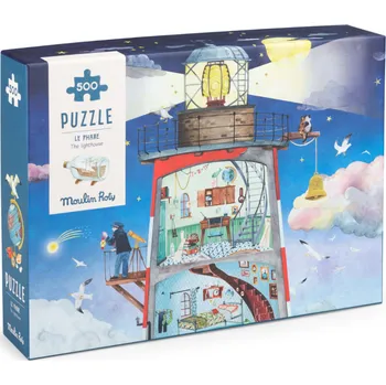 Dětské zboží Puzzle Dobrodružství u majáku - 500 pcs