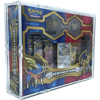 Karetní hra Akrylový box Pokémon Real Steel Premium Collection Box Set (a boxy stejné velikosti)