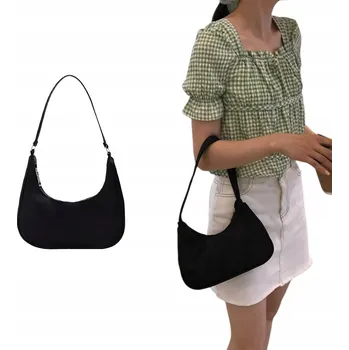 Kabelka Bomevarica nylonová kabelka černá