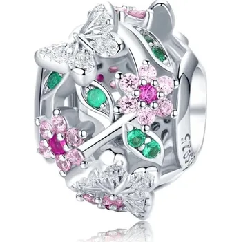 Přívěsek Přívěsek Tančící Motýl na náramek stříbro s925