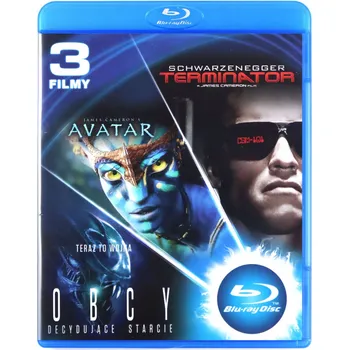 Blu-ray film Obcy 2 / Avatar / Terminator Blu-ray disk