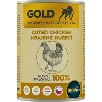 IRONpet Gold Dog Kuřecí krájená svalovina, konzerva Hmotnost (g/kg): bal. 6x 400g