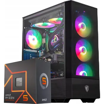 Stolní počítač Počítač stolní KOMFIG Ryzen 5 7500F RX 7900 XT 32 GB 1 TB SSD