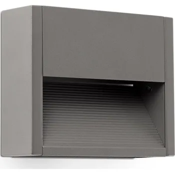 Venkovní osvětlení GRADA 157 nástěnná lampa, tmavě šedá - FARO