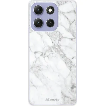 Pouzdro na mobilní telefon Silikonový kryt iSaprio - Motorola Moto G86 5G - SilverMarble 14 (Silikonové pouzdro, kryt, obal iSaprio na mobil Motorola Moto G86 5G)