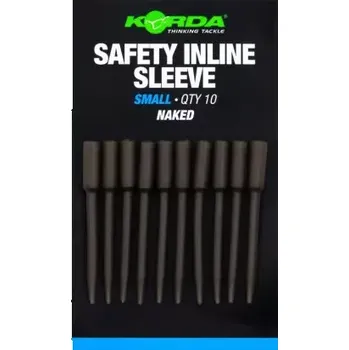 Korda Převleky Safety Inline Sleeve Naked 10ks velikost S
