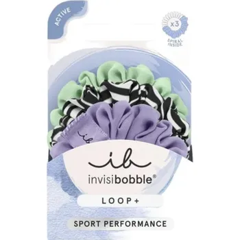 Invisibobble LOOP+ Grip Pro sada sportovních látkových gumiček do vlasů Grip Pro