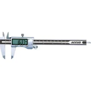 Posuvné měřítko ACCUD 111-006-16P digitální posuvné měřítko s kovovým krytem, 150mm/6" 111-006-16P